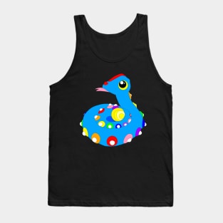 Blue rainbow rattlesnake Tank Top